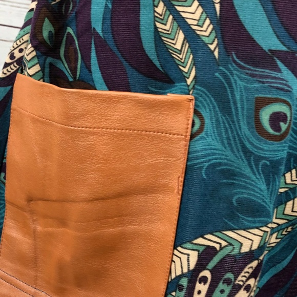 Tracy Negoshian | Vivian Peacock Dress M - Picture 6 of 8